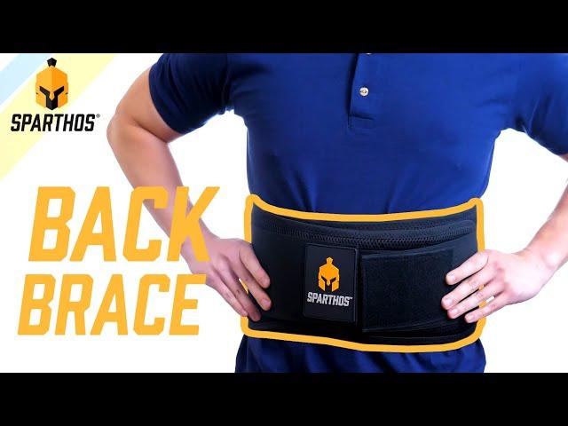 How to Use Sparthos Back Brace - Support, Compression and Stability for Your Back