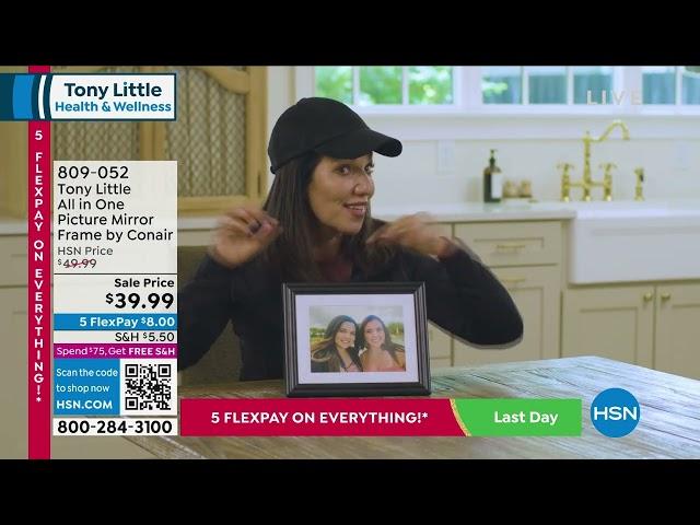 Tony Little All in One Picture Mirror Frame by Conair