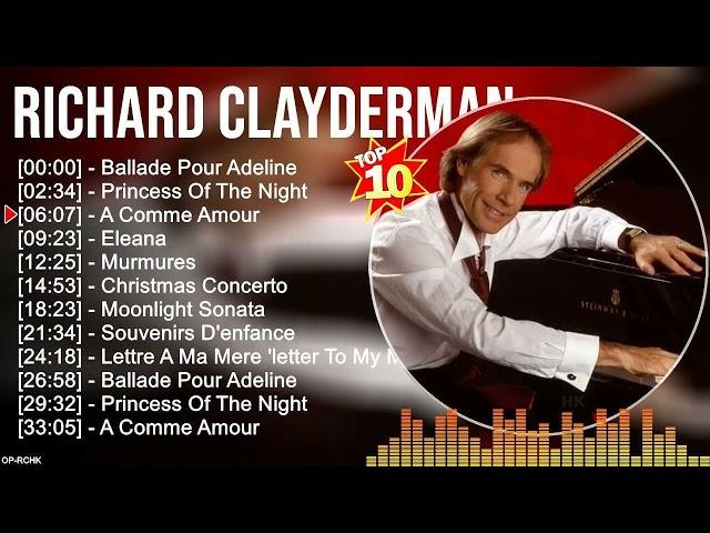 R i c h a r d C l a y d e r m a n Greatest Hits ~ Christian Music ~ Top 100 Christian Artists of