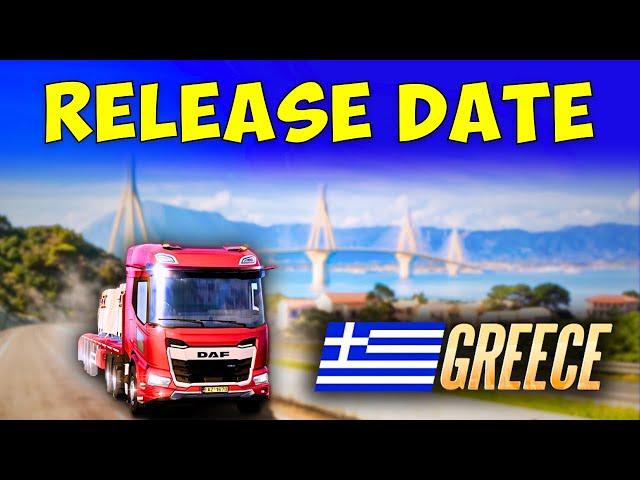 TODAY: GREECE MAP DLC RELEASE DATE ANNOUNCEMENT!!!