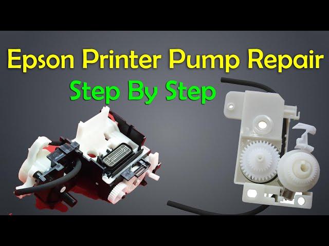 Epson Printer Pump Repair process II How To Change Epson Printer Pump