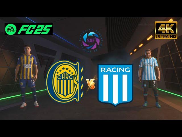 EA FC 25 - Rosario Central vs Racing | Liga Argentina 2024 [4K 60].