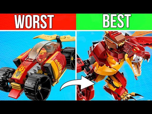 LEGO Ninjago: Ranking Kai's Sets | (Worst to Best!)