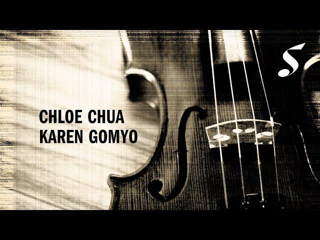 Largo from Bach's Double Violin Concerto BWV 1043 | Chloe Chua & Karen Gomyo