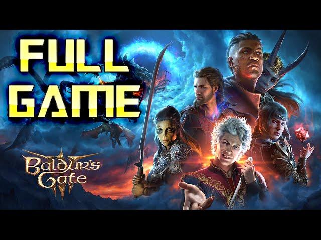 Baldur's Gate 3 | Full Game Walkthrough | No Commentary