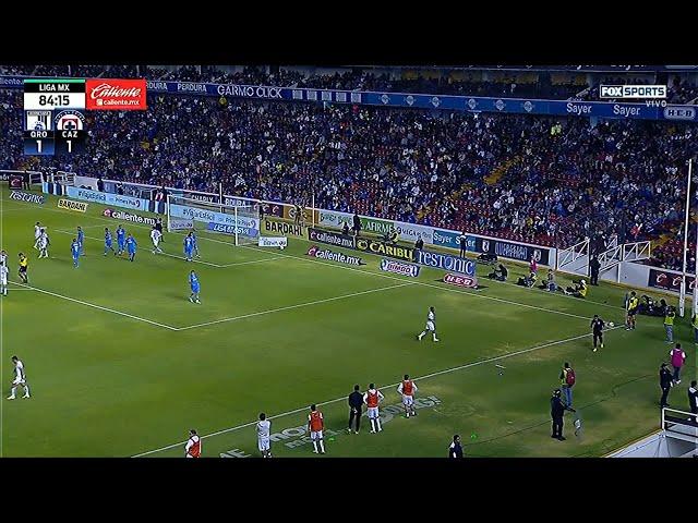 ¡Cae el segundo gol de Gallos ante Cruz Azul!