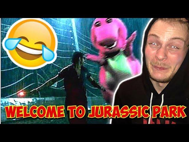 WELCOME TO JURASSIC PARK FUNNY REACTION