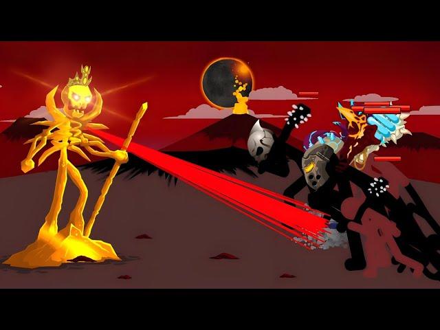 Statue Shooting Many Lasers Vs All Units | Stick War Legacy