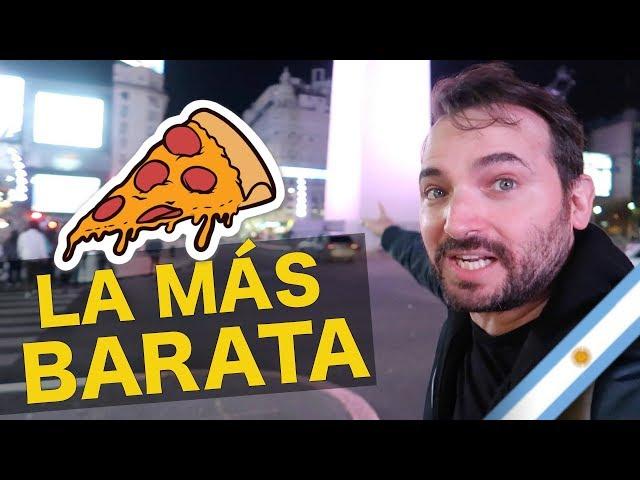 LA PIZZA MAS BARATA DE BUENOS AIRES