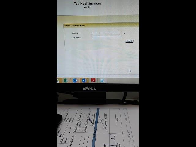 How to add Place of Birth in Tas-heel System