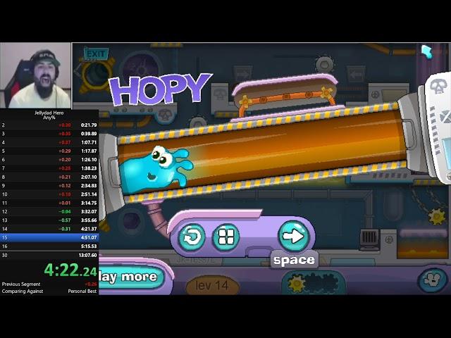 [Former WR] Jellydad Hero Speedrun in 12:15.260