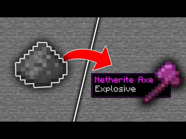 Minecraft Manhunt, But Mob Drops Give OP Enchants...