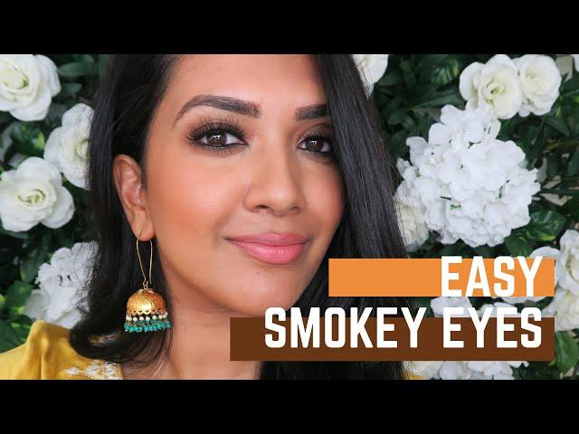 Easy Smokey Eyes | Tamil New Year Look | Vithya Hair and Makeup