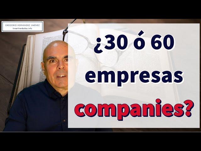 How many companies should we have, 30 or 60? (English subtitles)