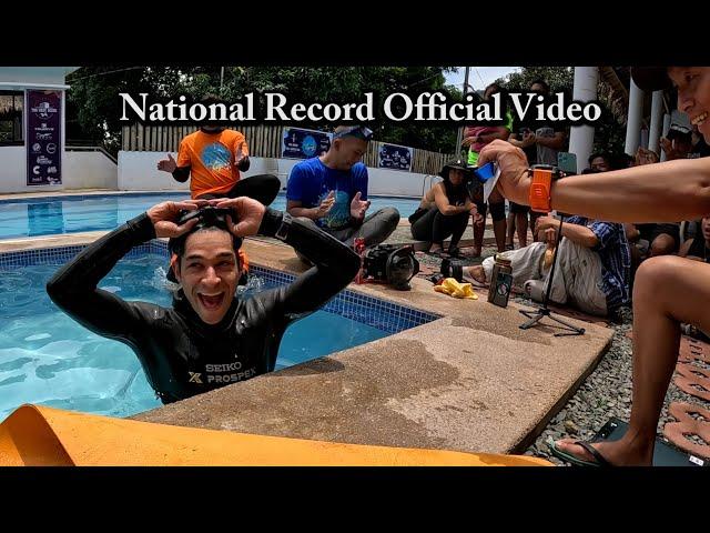 Philippines National Record Broken by Wil Dasovich  (OFFICIAL VIDEO)