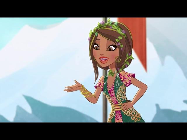 Ever After High РоссияЛиззи тасует колоду Мультики для дев