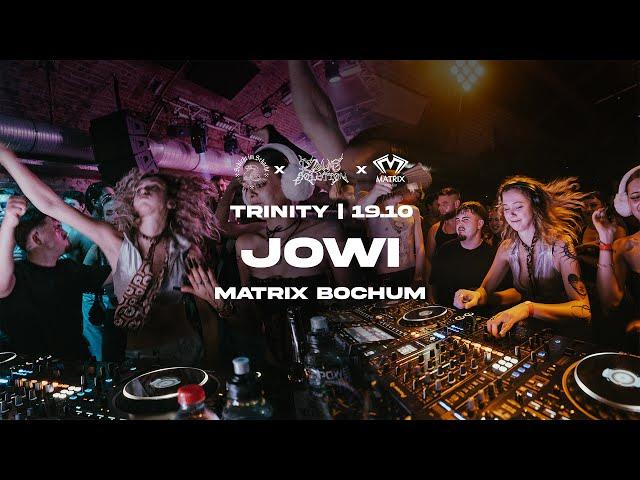 JOWI LiveSet | TRINITY 19.10 | Rave Solution x Schicht im Schacht x Matrix Bochum