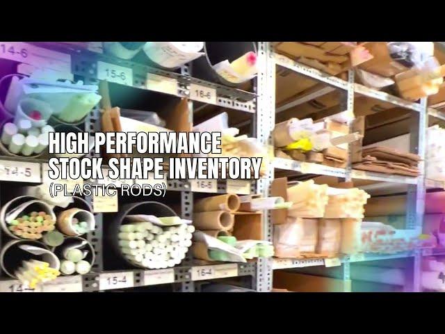 Stock Shape Inventory - Plastic Rods - Bar Stock - Craftech Industries
