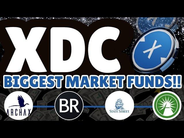 #XDC: THE WORLD'S BIGGEST MARKET FUNDS!! #ARCHAX #BLACKROCK #FIDELITY #STATESTREET