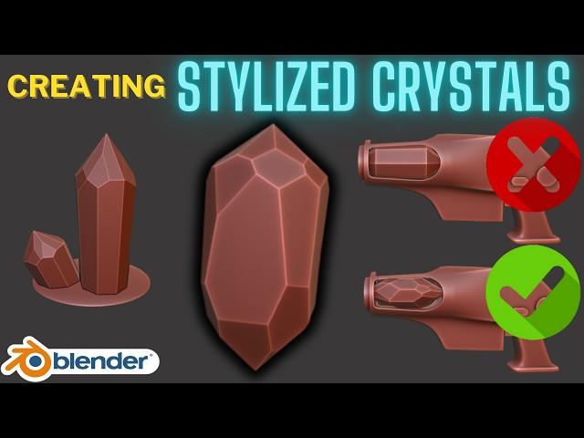 Creating Stylized Crystals in Blender - What should I use?