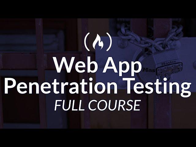 Web Application Penetration Testing Tutorial | Penetration Testing Tools #cybersecuritytraining