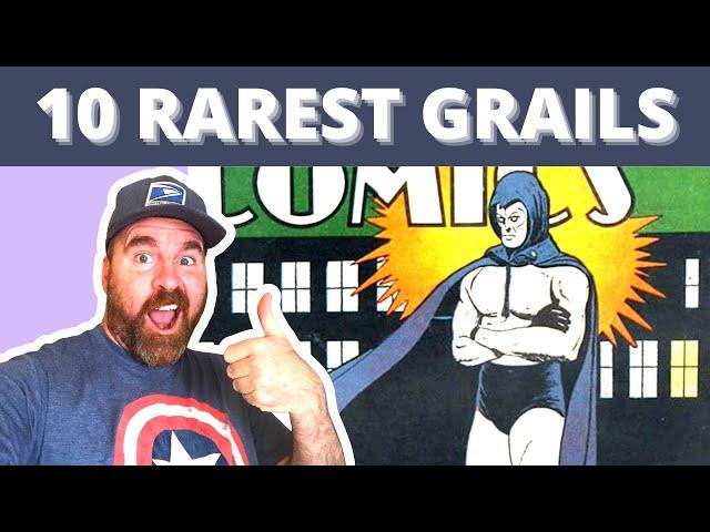 10 RAREST Mega-Keys According to CGC Census and Overstreet Comic Book Price Guide