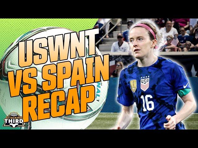 USA vs Spain Recap: The USWNT drop two straight friendlies in Europe against England and Spain