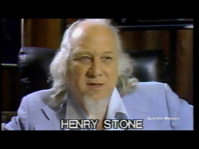 TK Records President & Owner Henry Stone (May 26, 1978)