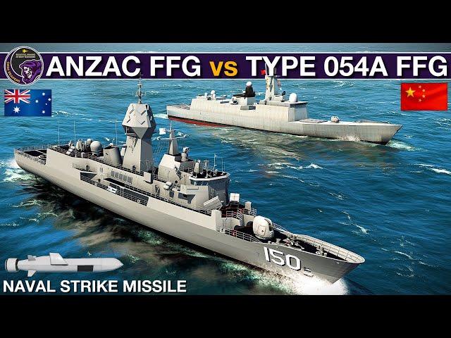 Australian Anzac Frigate vs Chinese Type 054A Frigate | Sea Power