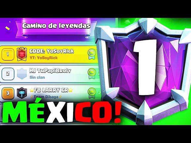 "TOP 1 de MÉXICO en CLASH ROYALE!"  (EL MEJOR MAZO)
