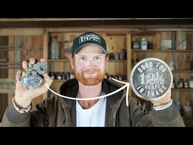 I Mined 50 Pounds of Silver Ore & Made 1800s Coins!