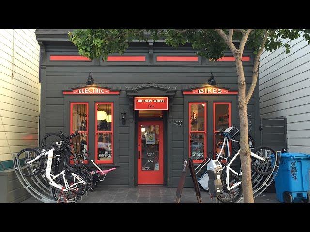 The New Wheel Electric Bike Shop in San Francisco