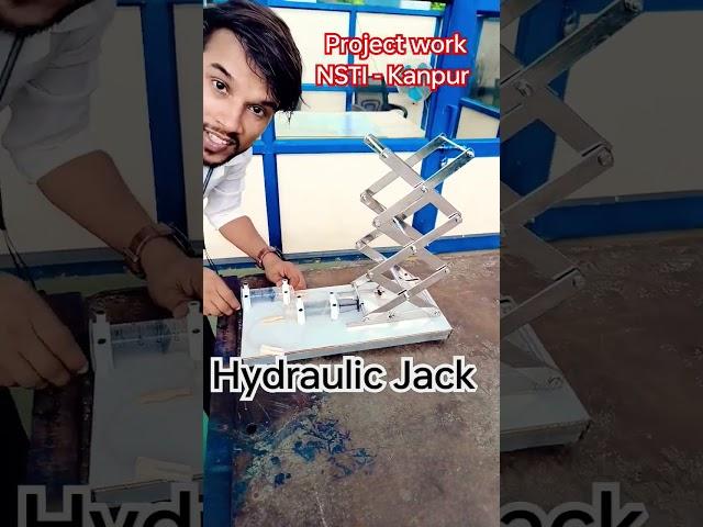 Hydraulic Jack #project #mechanical #iti #nsti #CTI #shots #jitmtech