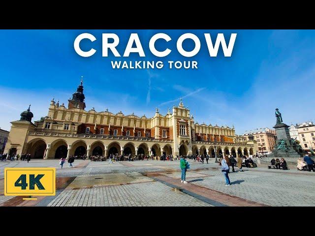 POLAND - CRACOW WALKING TOUR 2023 [4K]