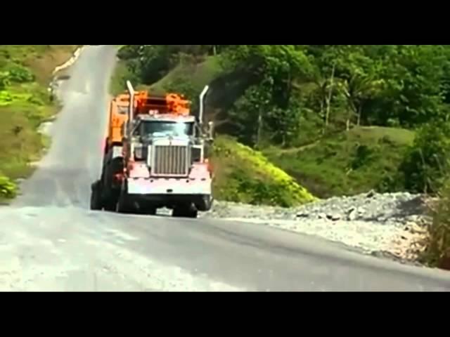 Truck pulls wheelie, amazing power