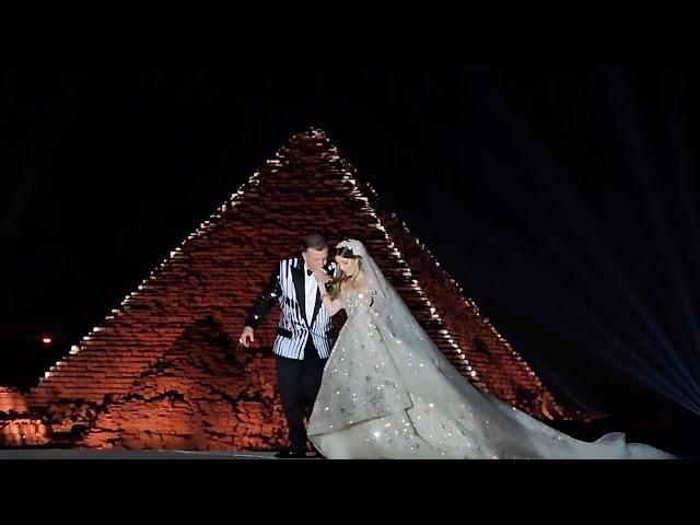 Behind the Scenes of An Epic Wedding at The Pyramids of Egypt