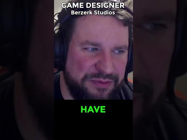 PRO GAME DESIGNER GIVES ADVICE