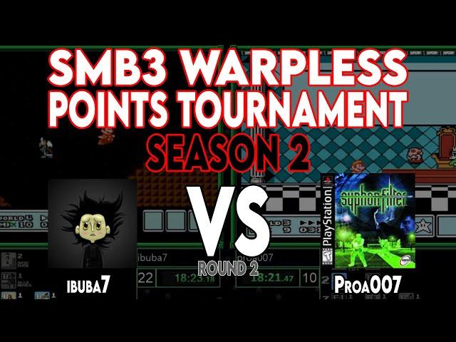 SMB3 Points Tournament Season 2 Round 2 - ibuba7 vs proa007