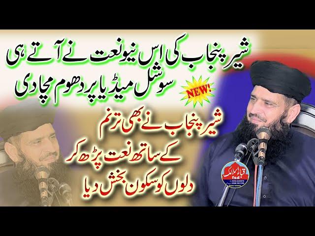 Sher e punjab Molana Manzoor Ahmad || Latest naat 2024. Quba islamic