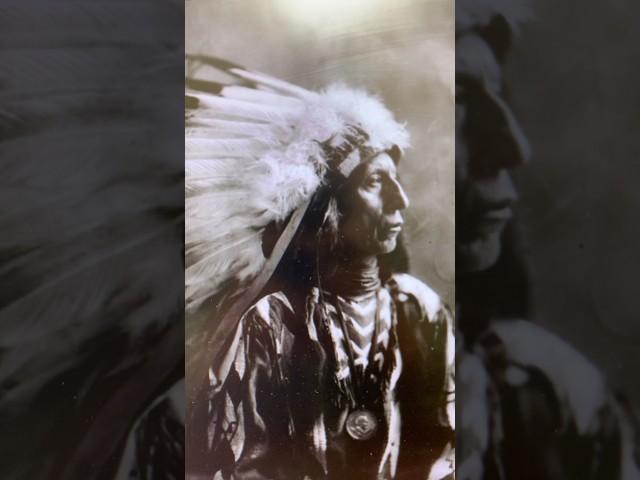c1904 Jack Red Cloud, war leader, Chief of the Oglala Lakota, Sioux, Indian, Native American