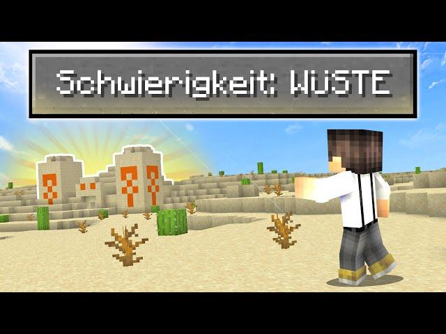 Minecraft Nur In Der Wüste Durchspielen (ohne Holz)