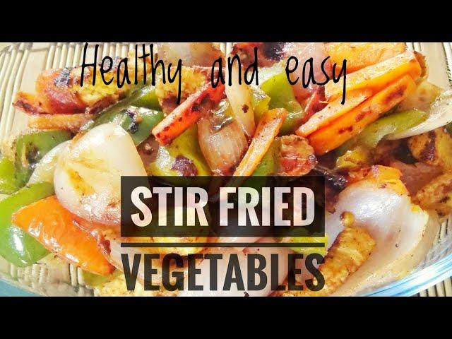 Stir Fried Vegetables | Sauteed Vegetables | Healthy | Pet Puja Food and Travel