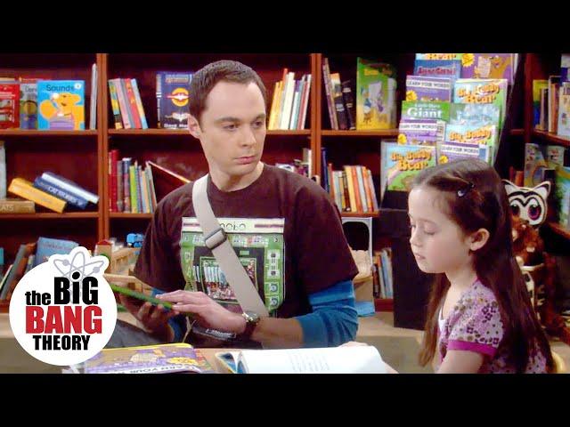 Sheldon Befriends a Little Girl | The Big Bang Theory