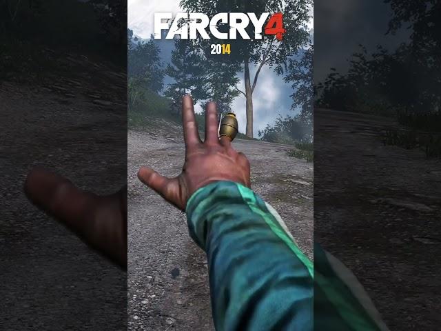 Far Cry 3 vs Far Cry 4 vs Far Cry 5 vs Far Cry 6 Bomb Difference.