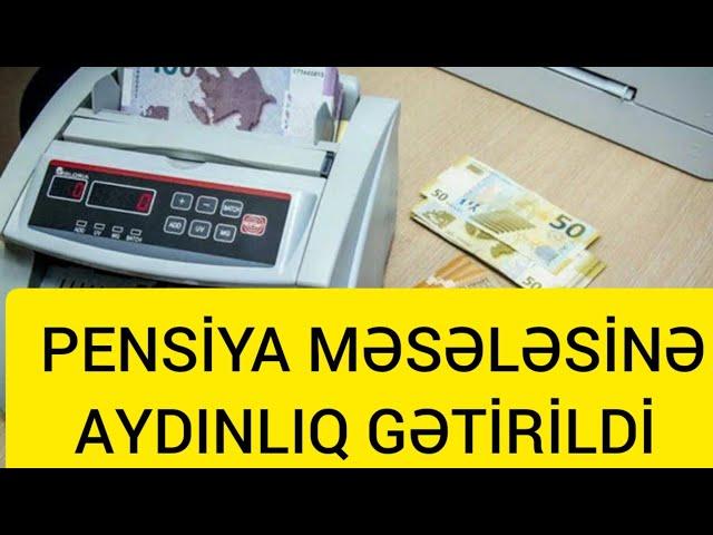 PENSİYA MƏSƏLƏSİNƏ AYDINLIQ GƏTİRİLDİ - PALATADAN AÇIQLAMA