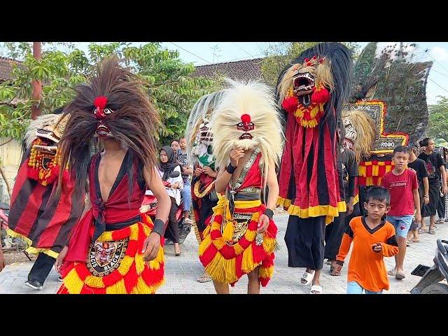 SERU !! Arak Arakan Barongan Blora dan Reog Ponorogo TARUNO ADI JOYO Live Bangsri