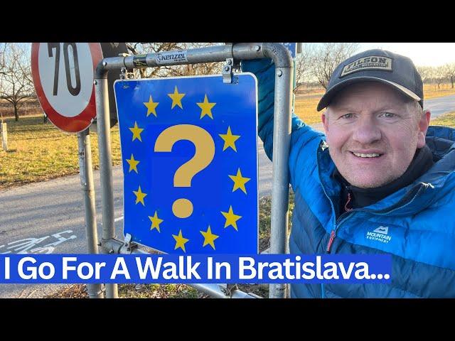 ...And End Up In Another COUNTRY! Join Me On A Whistle-Stop Tour Of Slovakia's Awesome Capital City.