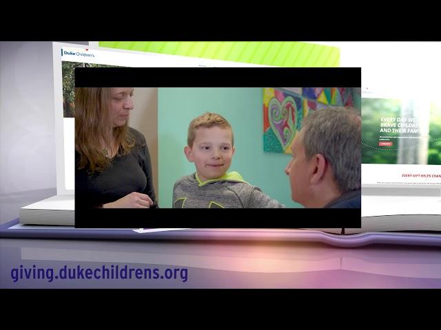 Welcome to giving.dukechildrens.org