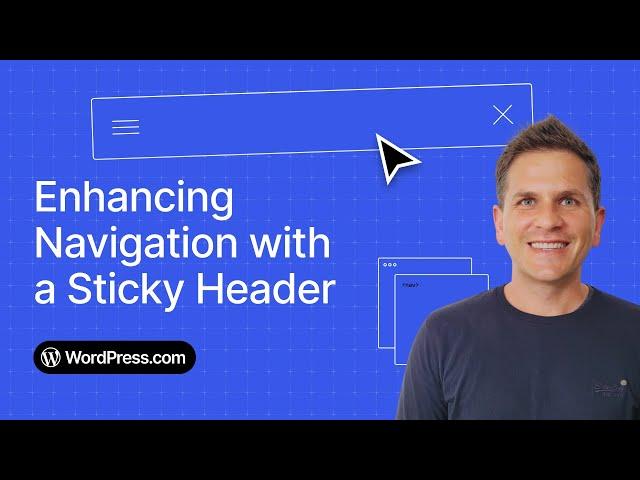 Enhancing Navigation with a Sticky Header
