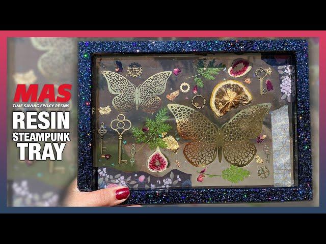 Resin Tutorial Steampunk Tray